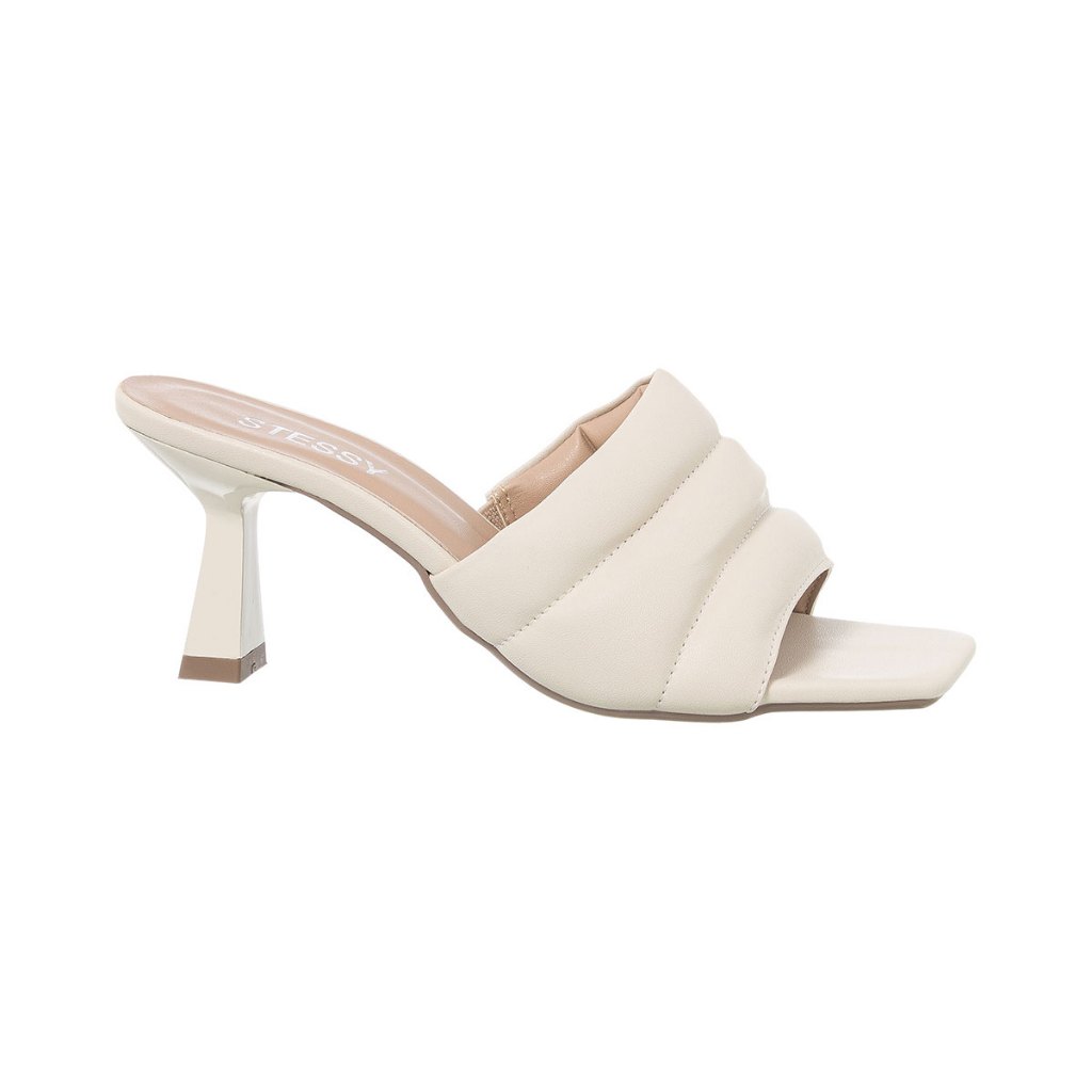 Detalhes do Sandália Tamanco Feminino Salto Taça Linha Comfy Moda Confortável Dia Dia Primavera Verão Promoção