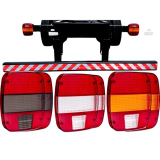2 Lente Da Lanterna Traseira Baú Ford Cargo 815/816/1119/ Vw Delivey - 3 Cores em Oferta na Shopee