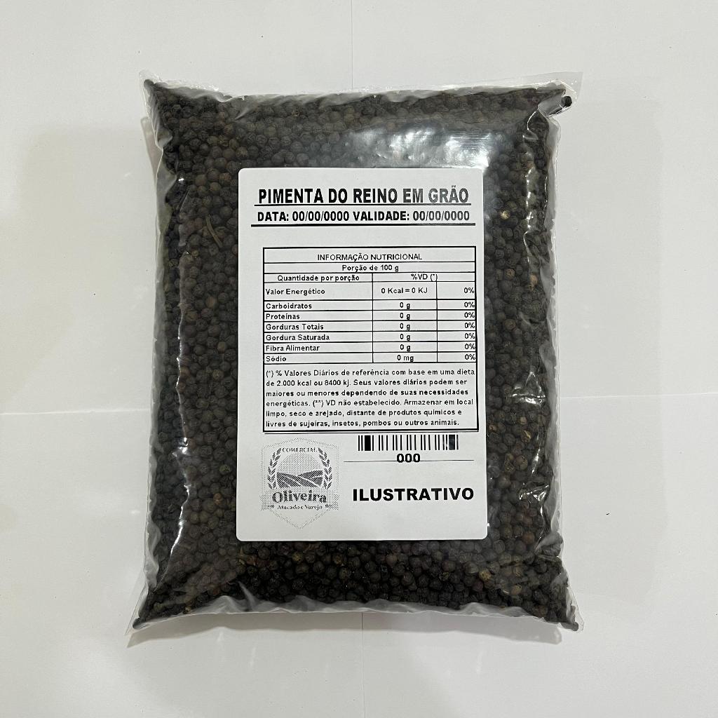 Pimenta Do Reino Preta em Grão 1kg em Oferta na Shopee