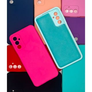 Capa Protetora Samsung Galaxy M13 Silicone  Proteção de Câmera Interior Aveludado Macia TPU Premium em Oferta na Shopee