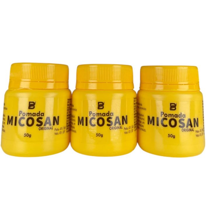 Pomada Micosan clareadora Original 3 Unidades Baruc