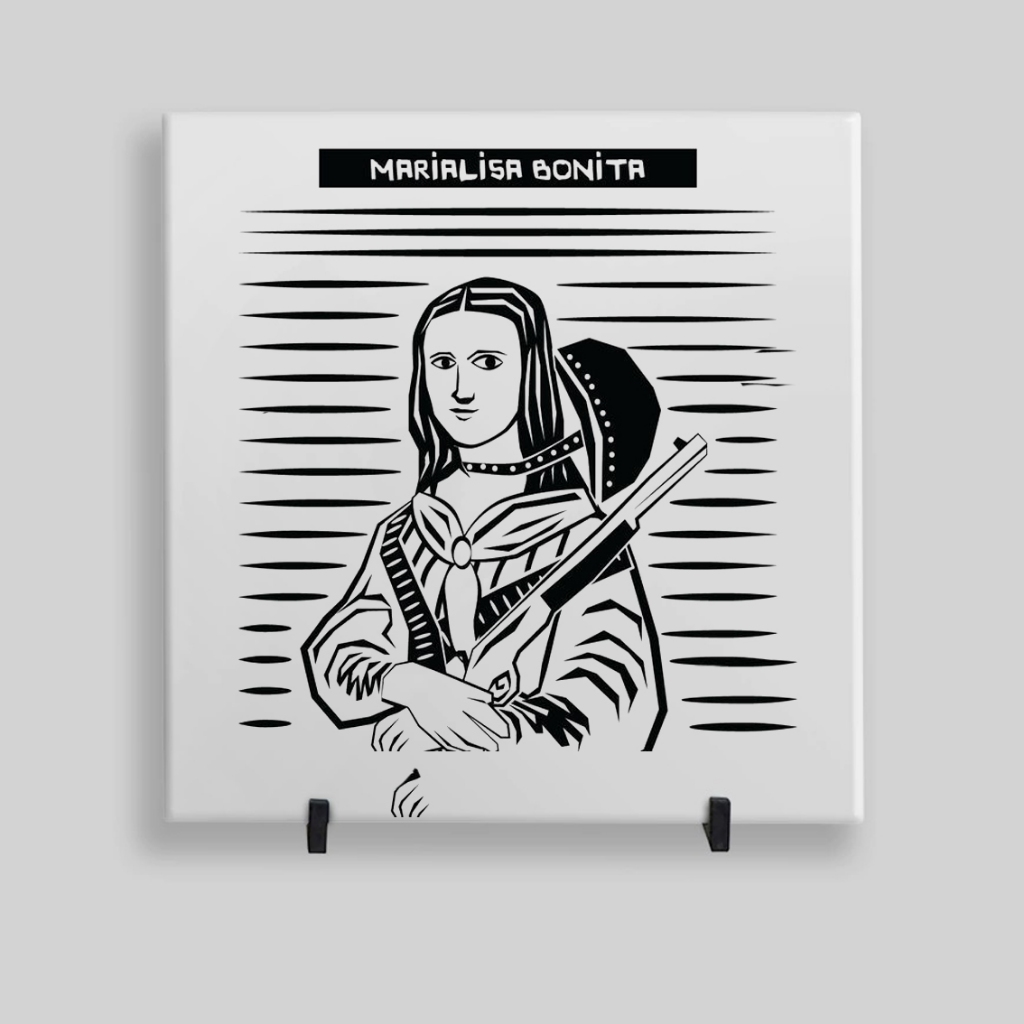 Azulejo Decorativo - Marialisa Bonita / Maria Bonita