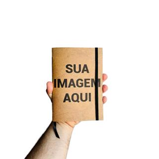 Sketchbook Caderno Personalizado Com Marca Páginas e Elástico em Oferta na Shopee