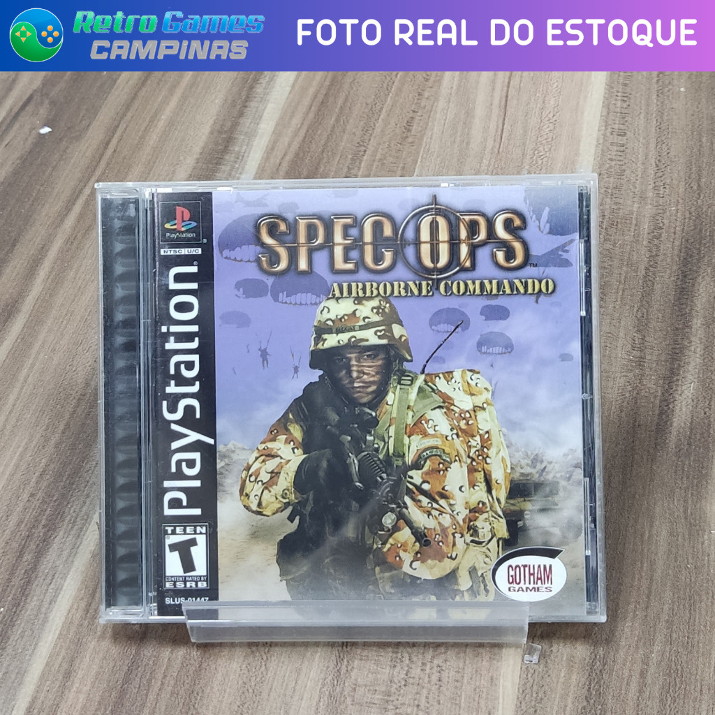 SPEC OPS AIRBORNE COMMANDO - PS1