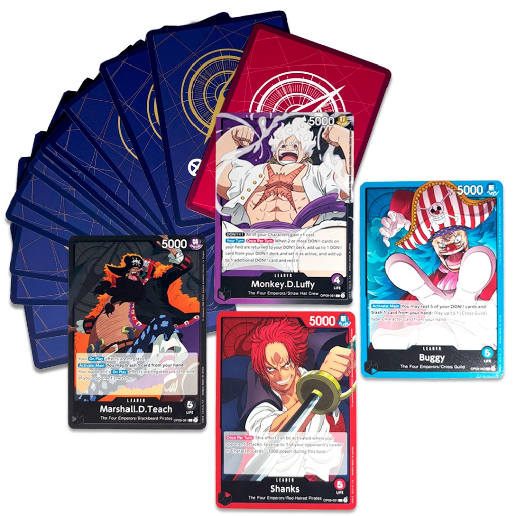 Cartas One Piece Lote de 30 Aleatórias Bandai Originais Luffy