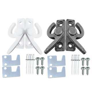 Trinco Fecho Caracol Meia Lua Japonês Janela Alumínio L-16 (par) em Oferta na Shopee