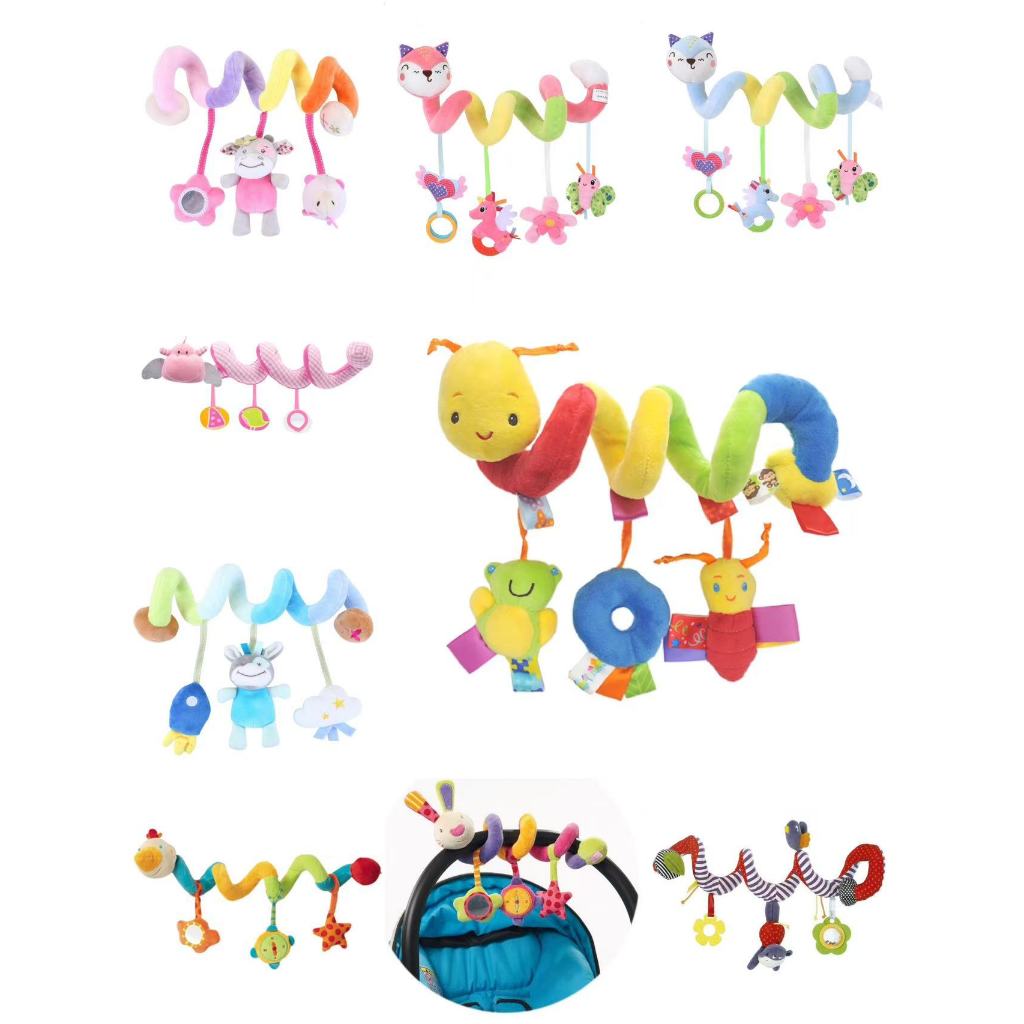 Móbile Espiral Centopeia Carrinho Bebe Conforto E Berço