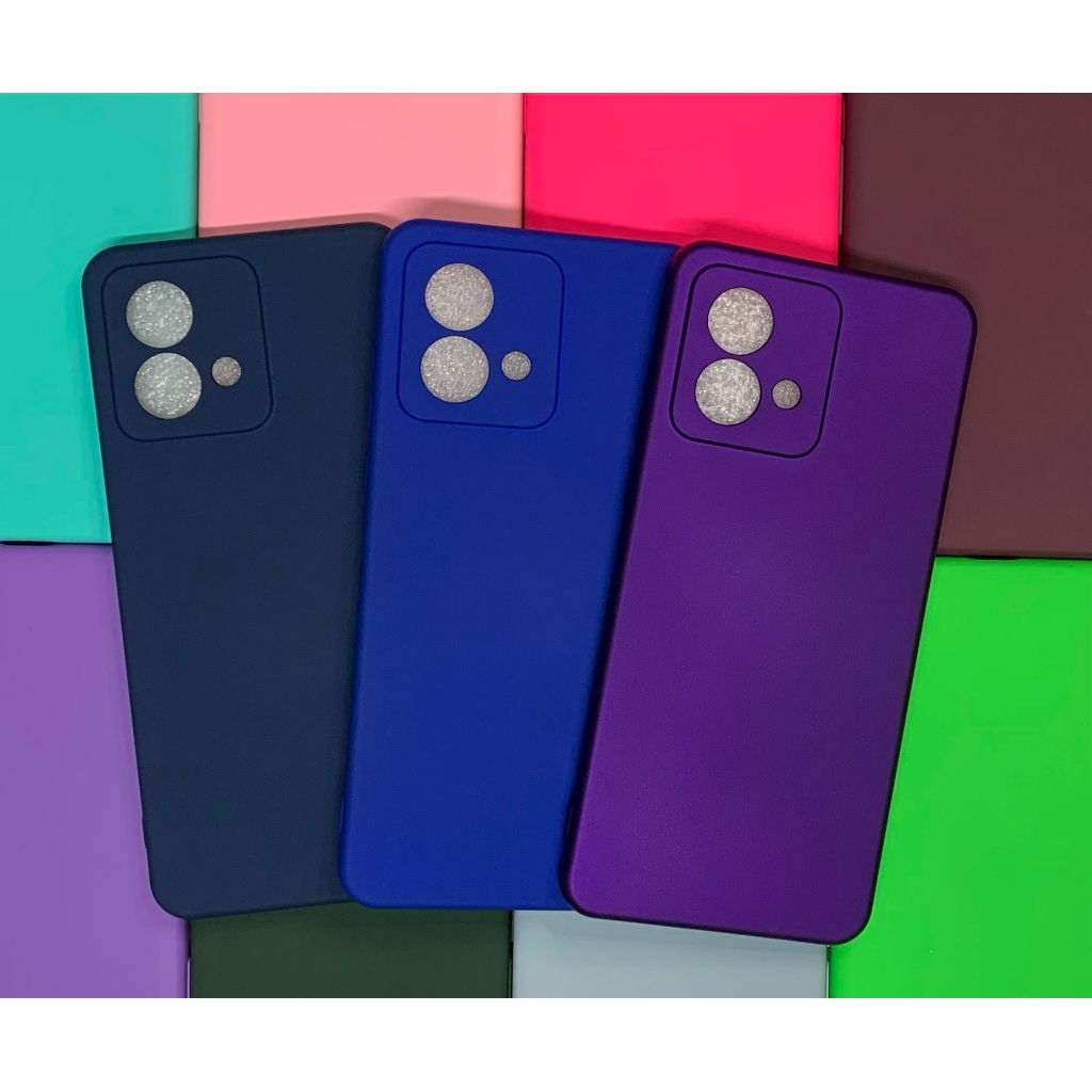 Capa Para Motorola Moto Edge 40 Neo / Capa + Pelicula Ceramica ou Só 1 Capinha Aveludada Case