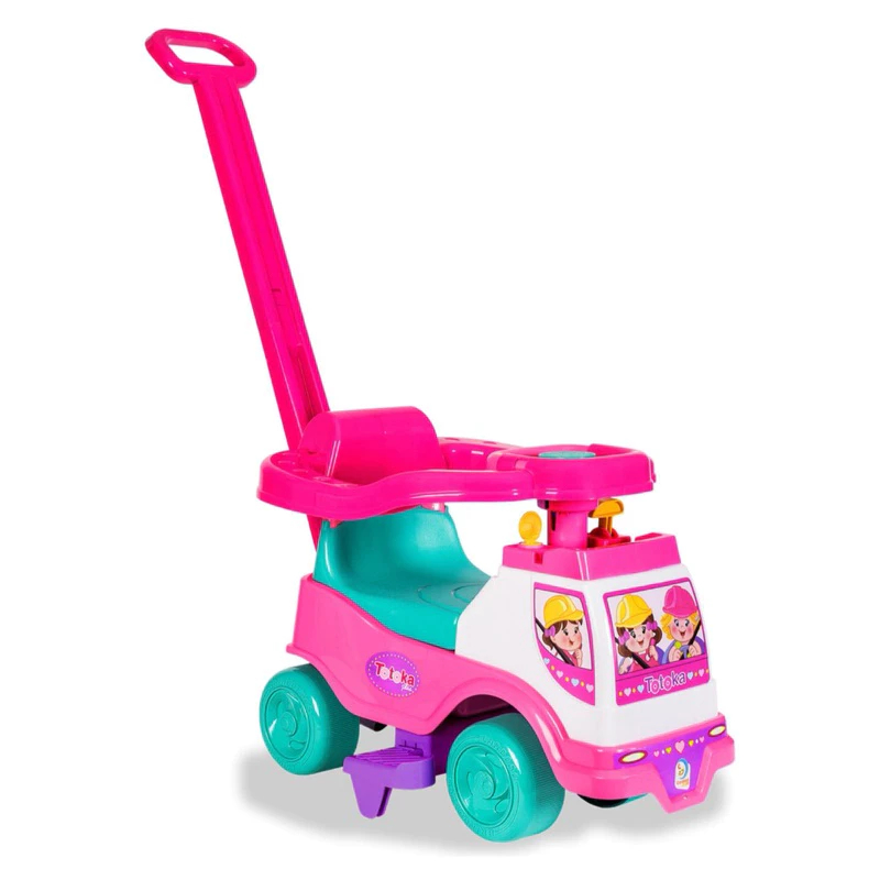 Brinquedo Infantil Totoka Plus Sem Eletrônico ROSA - Cardoso Toys