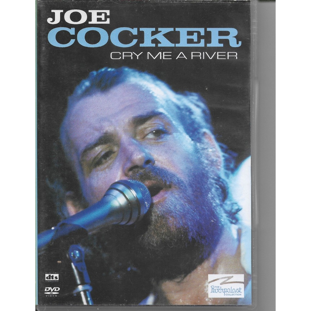 Joe Cocker - Cry me a river - DVD USADO