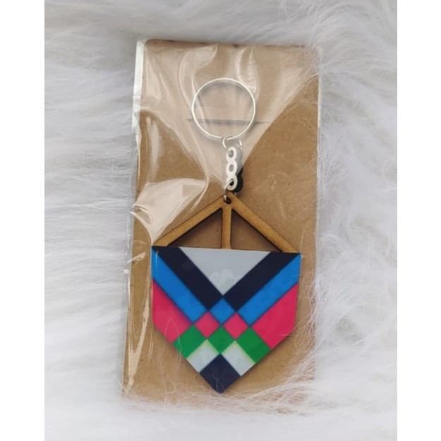 Chaveiro Pipa em MDF Adesivado - 01 UNIDADE