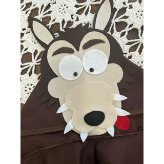 capa Lobo Mau infantil - Chapeuzinho Vermelho / Três Porquinhos em Oferta na Shopee