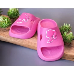 Chinelo Nuvem Infantil Feminino Barbie Leve e Confortável Slide de Menina