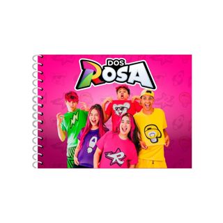 Caderno de Desenho personalizado Tema Tropa dos Rosas Emily Vicky Capa Dura 48 Folhas em Oferta na Shopee