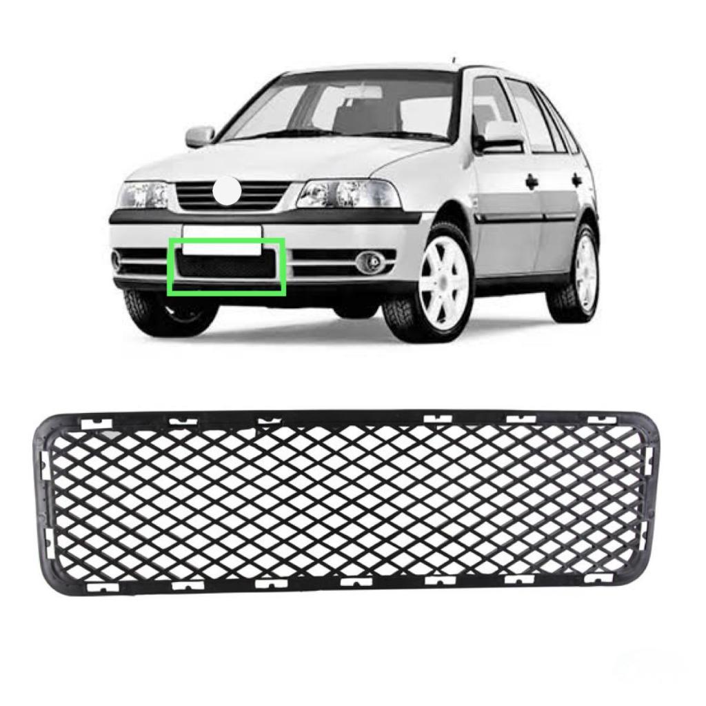 Grade Central Inferior Parachoque Dianteiro Gol G3 Fase 2 Ou Fase 1 em Oferta na Shopee