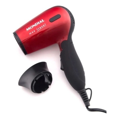 Secador de Cabelos Mondial Max Travel SC-10 Bivolt 1200w