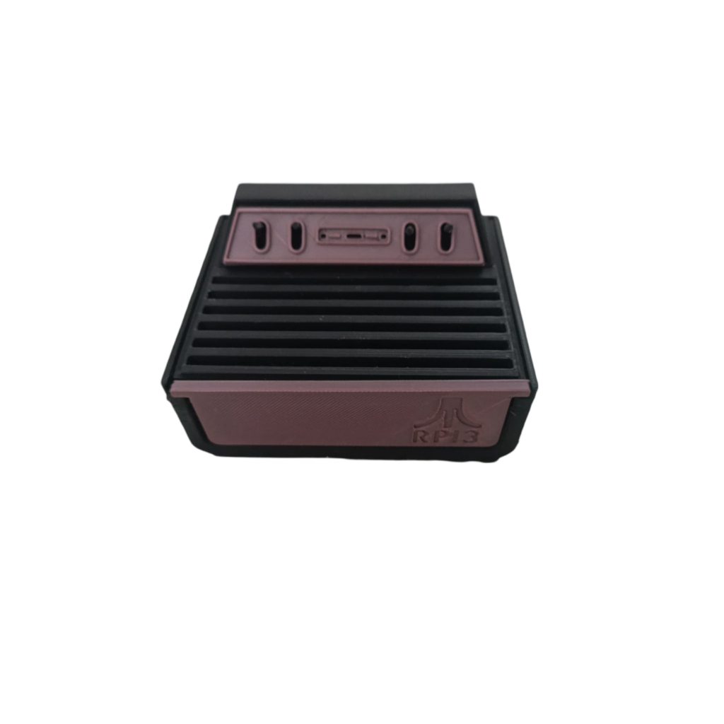 Case Retro Atari Mini para Raspberry Pi 3/2 - Montagem Prática, Design Clássico e Alta Qualidade!