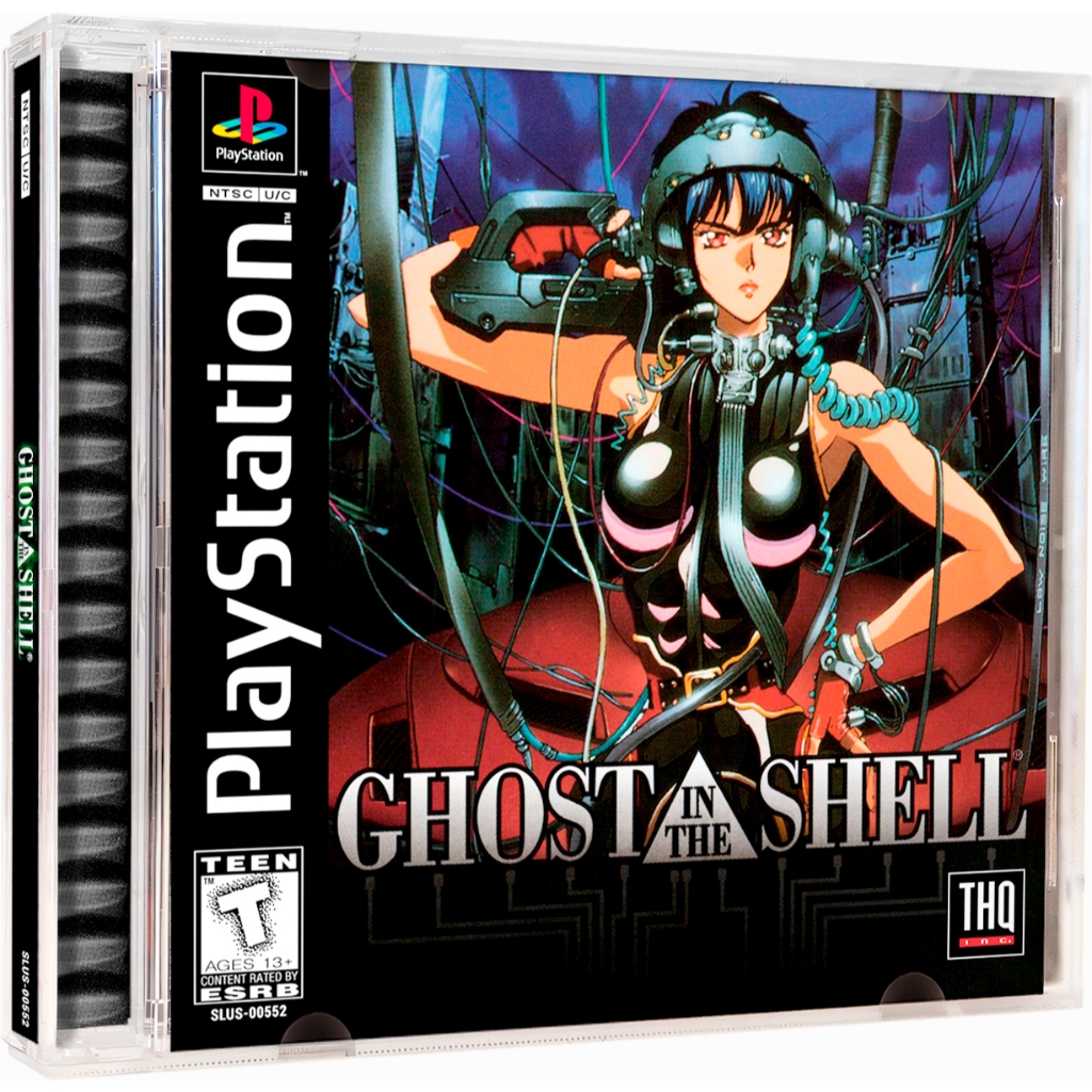 Jogo Ghost in the Shell de Play 1 PsOne