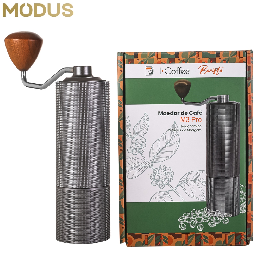 MODUS M3 Pro Moedor Castanho Portátil Para Grãos de Café em Oferta na Shopee
