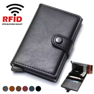 Carteira de Cartão POP-UP Automática, Ultrafina e Antifurto RFID 7346 em Oferta na Shopee