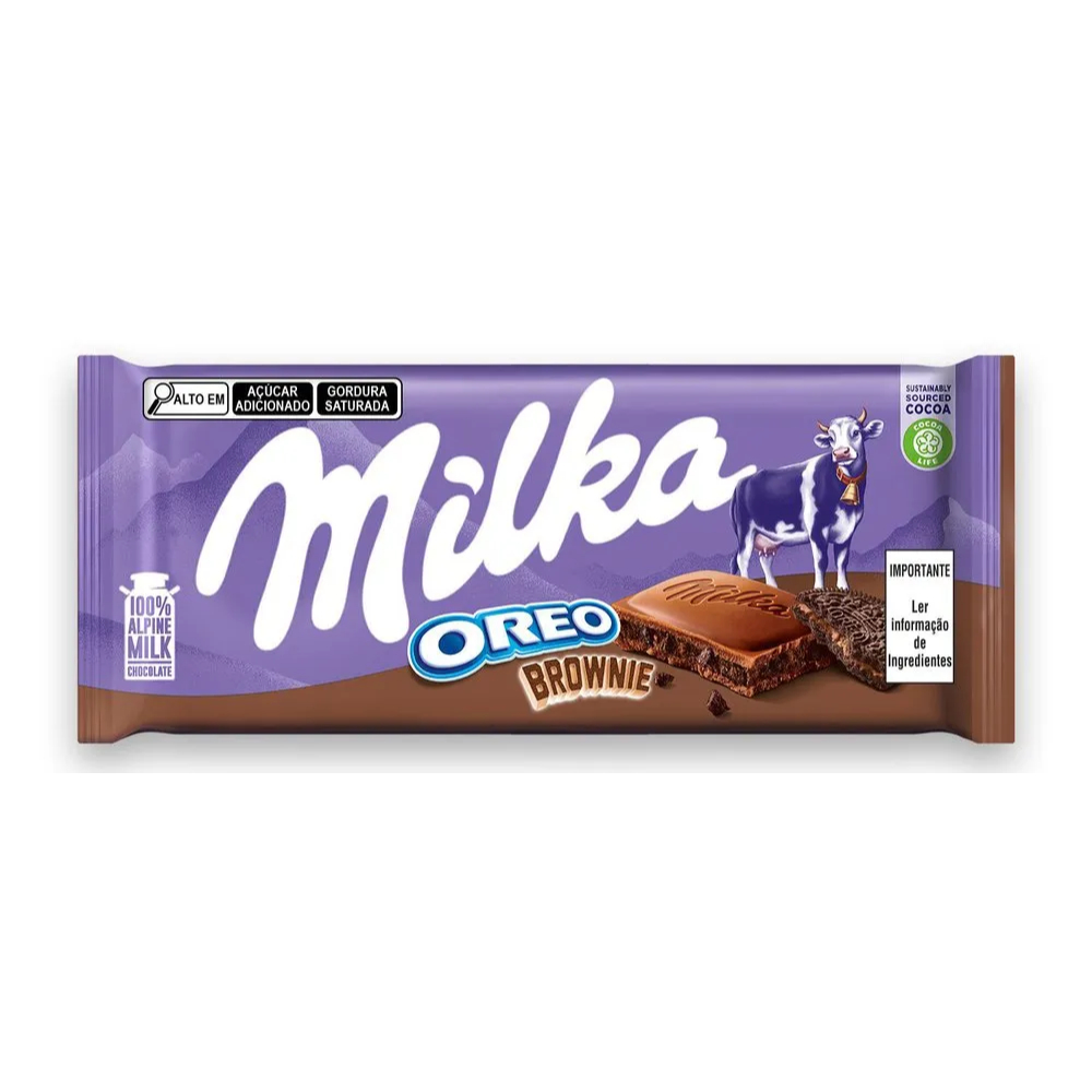 Chocolate Milka Oreo Brownie 100G