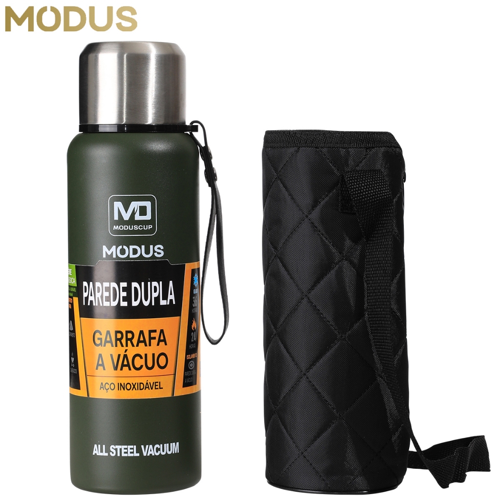 MODUS Garrafa Térmica Com Isolamento A Vácuo 304 Aço Inox Portátil Copo em Oferta na Shopee