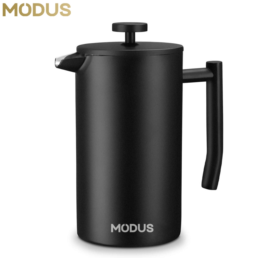 MODUS Cafeteira de Prensa Francesa 700ML Pote para Cafeteira Aço Inoxidável Com Filtração de 4 Níveis