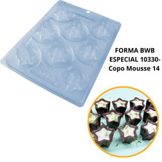 1~4 FORMAS ESPECIAL TRAD. - COPO MOUSSE 14 10330 (Bwb Especial) em Oferta na Shopee