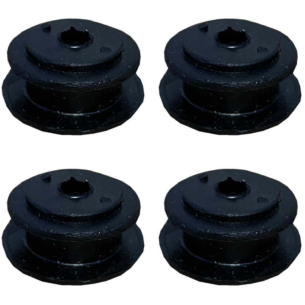 Kit 4 Anel Vedação Borracha Botão Registro Ramal Fogão Cooktop