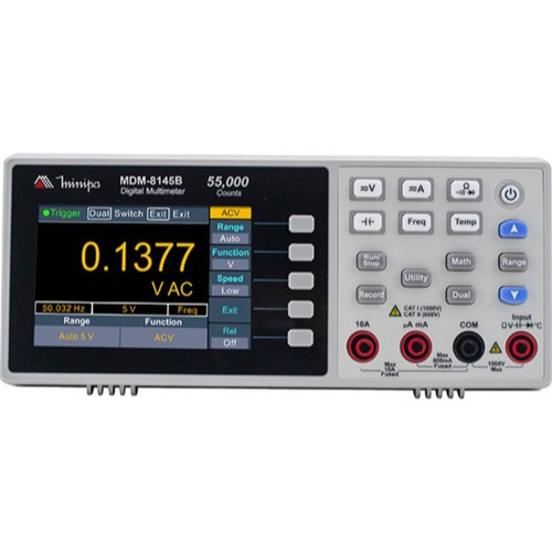 Multímetro Digital Bancada Interface Usb Mdm-8145b Minipa em Oferta na Shopee