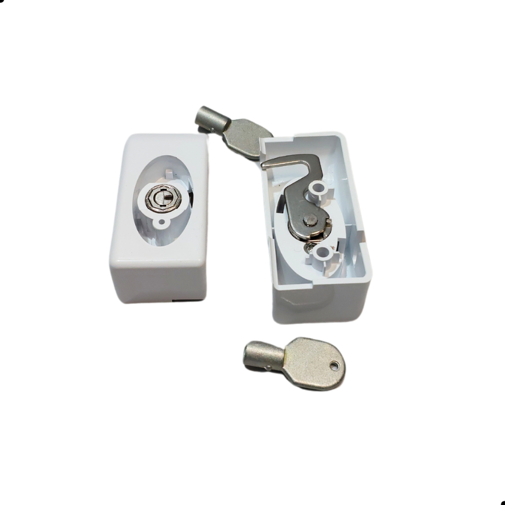 1x e 2x Fechadura Da Porta Do Freezer horizontal Electrolux Com Chave 67493036