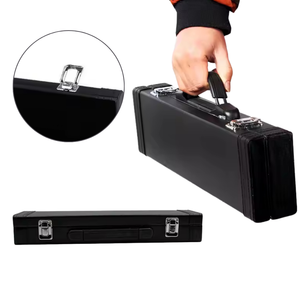 Case Estojo Com Pé Maleta Para Flauta Transversal Em Dó em Oferta na Shopee
