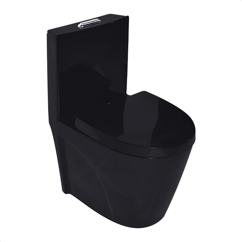 Vaso Sanitário Monobloco Preto Produzido em Cerâmica Modelo Unio - Tubrax - VAB0018 em Oferta na Shopee