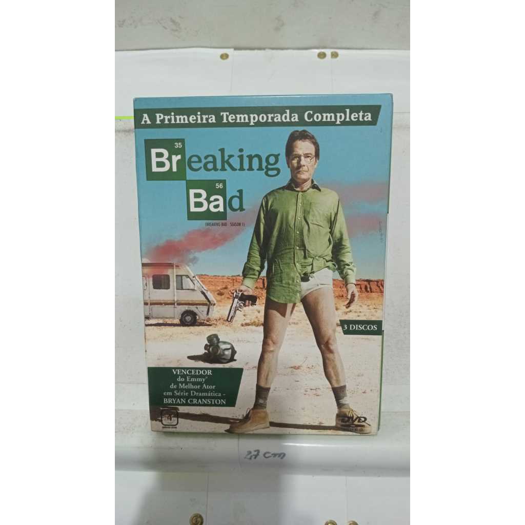 DVD - Breaking Bad - A Primeira Temporada