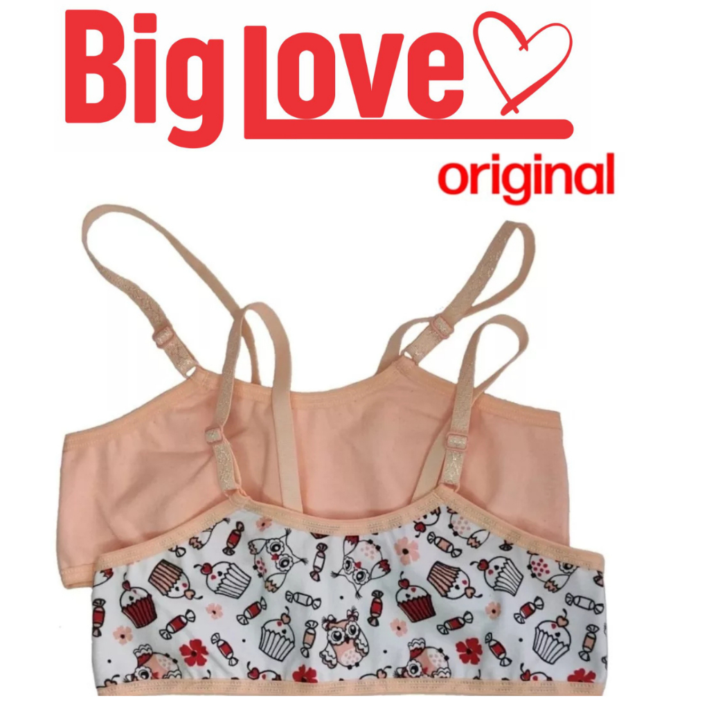 Kit com 6 Top Juvenil  de Algodão com Alça de Sutiã  Promoção Direto da Fábrica Ref:023 em Oferta na Shopee