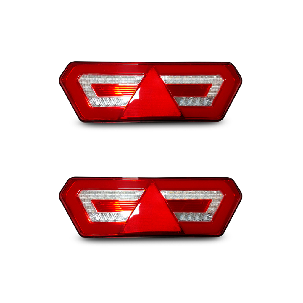 Par Lanterna Traseira Guerra Diamond Carreta Bivolt (Le + Ld) em Oferta na Shopee