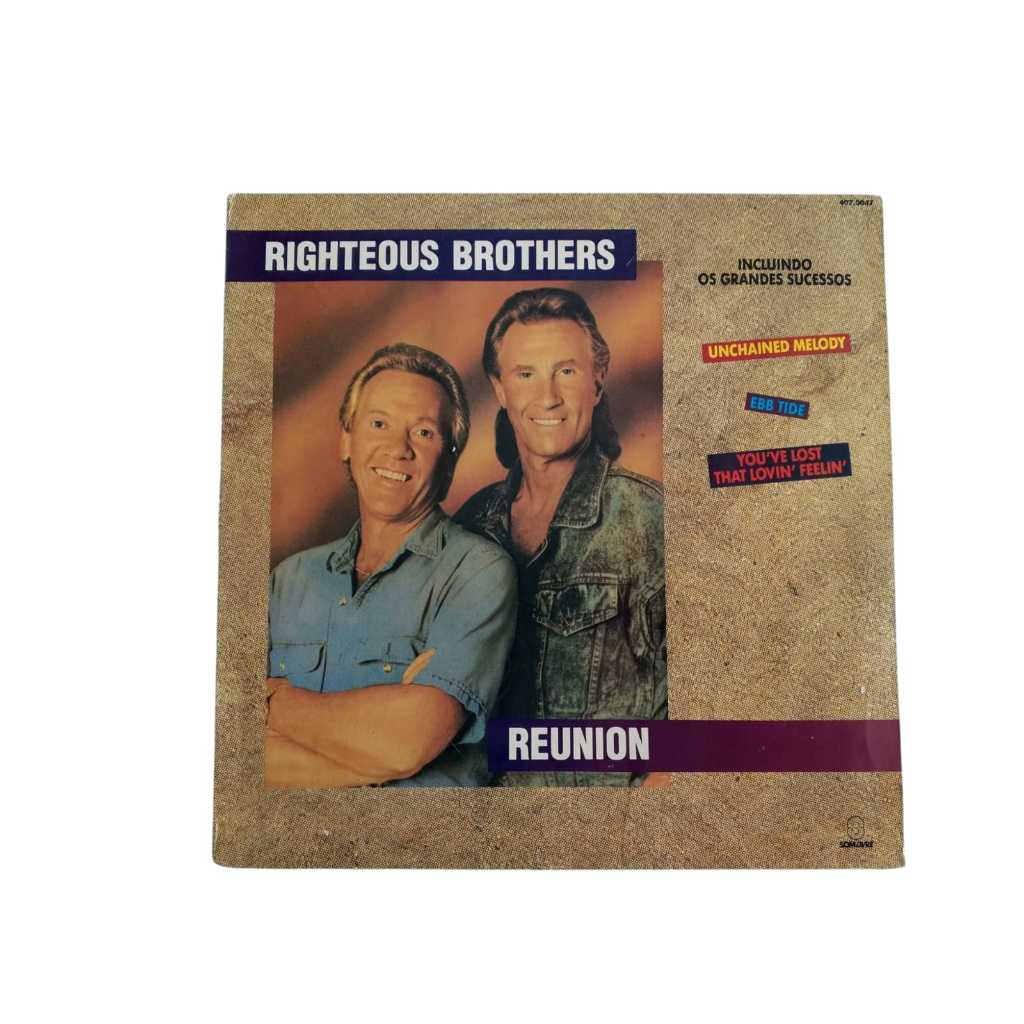 Lp Disco Vinil Righteous Brothers Reunion Usado Conservado