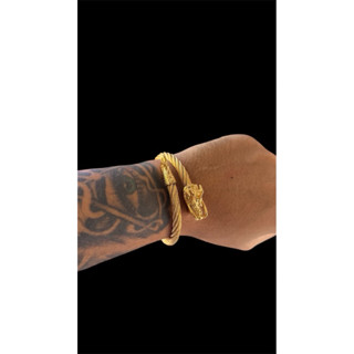 bracelete “Dragão Ouro Luxo unissex em Oferta na Shopee