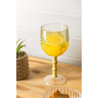 6 Taças Wolff Palm Tree de Acrílico Verde em Oferta na Shopee