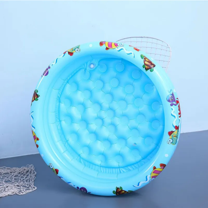 Detalhes do Mini Banheira Piscina Infantil Peixinho Azul 270 Litros - Resistente