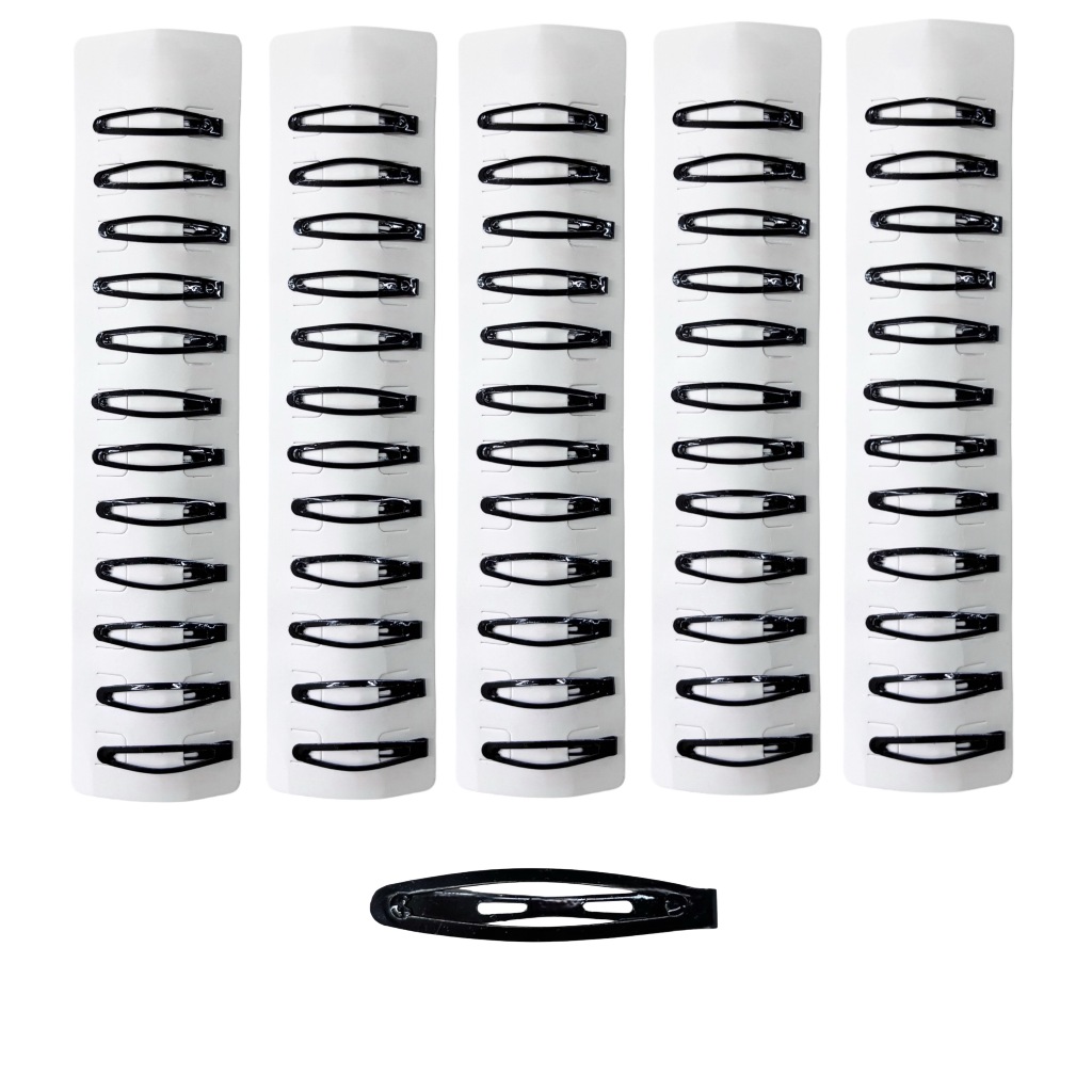 60 Presilhas Para Cabelo Penteado Tic Tac Prendedor Modelo Novo em Oferta na Shopee