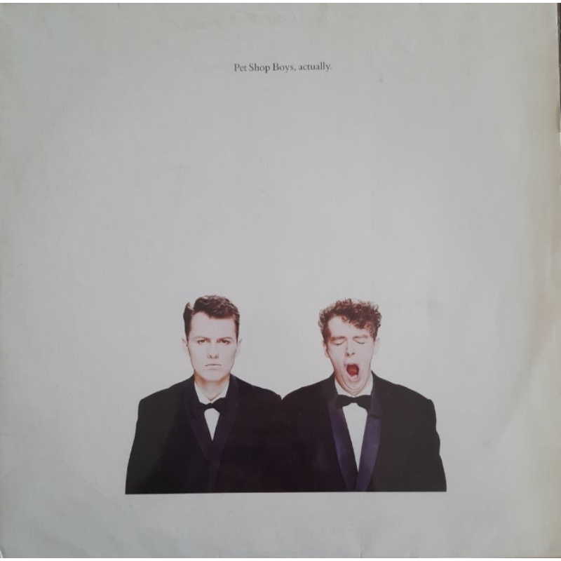 LP - Pet Shop Boys - Actually - VG++