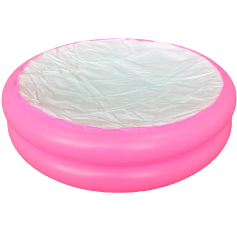 Detalhes do Mini Piscina Banheira Infantil 40 Litros Fundo Do Mar Rosa Inflável e Resistente