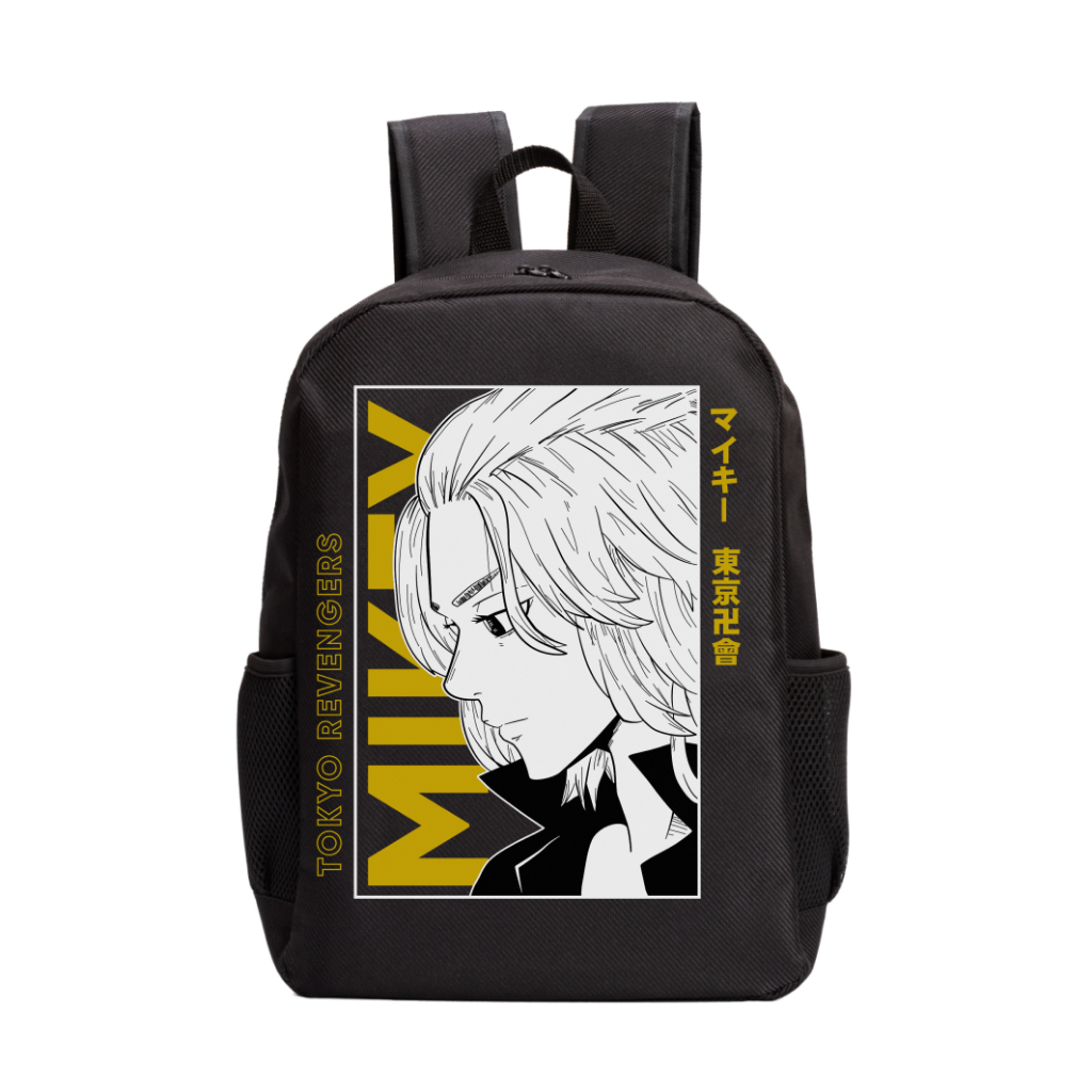 Mochila Masculina Feminina Escolar Trabalho Casual Anime Tokyo Revengers "Manjiro Sano Mikey" 27