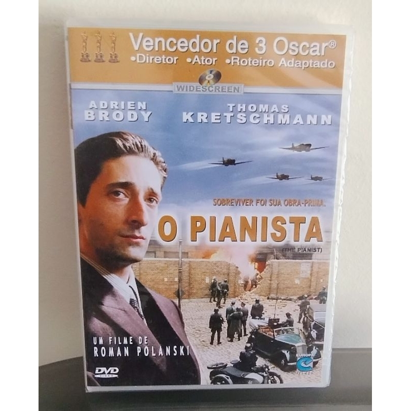 2 DVDs Roman Polanski - O Pianista lacrado - A Missão