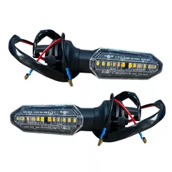 Par De Pisca Para Moto Cb 250F Twister2016 Até 2023 Modelo Esportivo