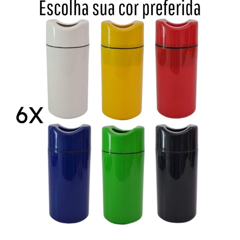 Porta Garrafa 600ml Isolamento Térmico Camisinha de Cerveja Isopor Bebidas Kit 4 ou 6 Unidades Cervejeira