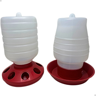 Bebedouro e Comedouro Galinhas Aves Automático Pendurável 1,5Kg E 2L em Oferta na Shopee