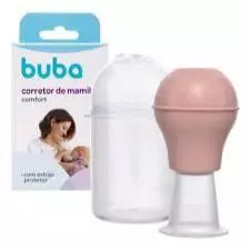 Corretor De Mamilo De Silicone Com Estojo Mamilos Planos Ou Invertidos Para Amamentação Maternidade Buba
