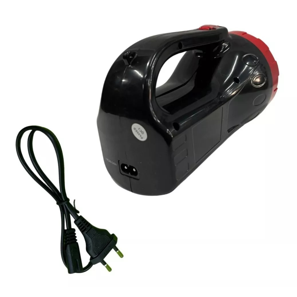 Lanterna Recarregável Maxmidia 19 Led Longo Alcance Bivolt 2 Estágios